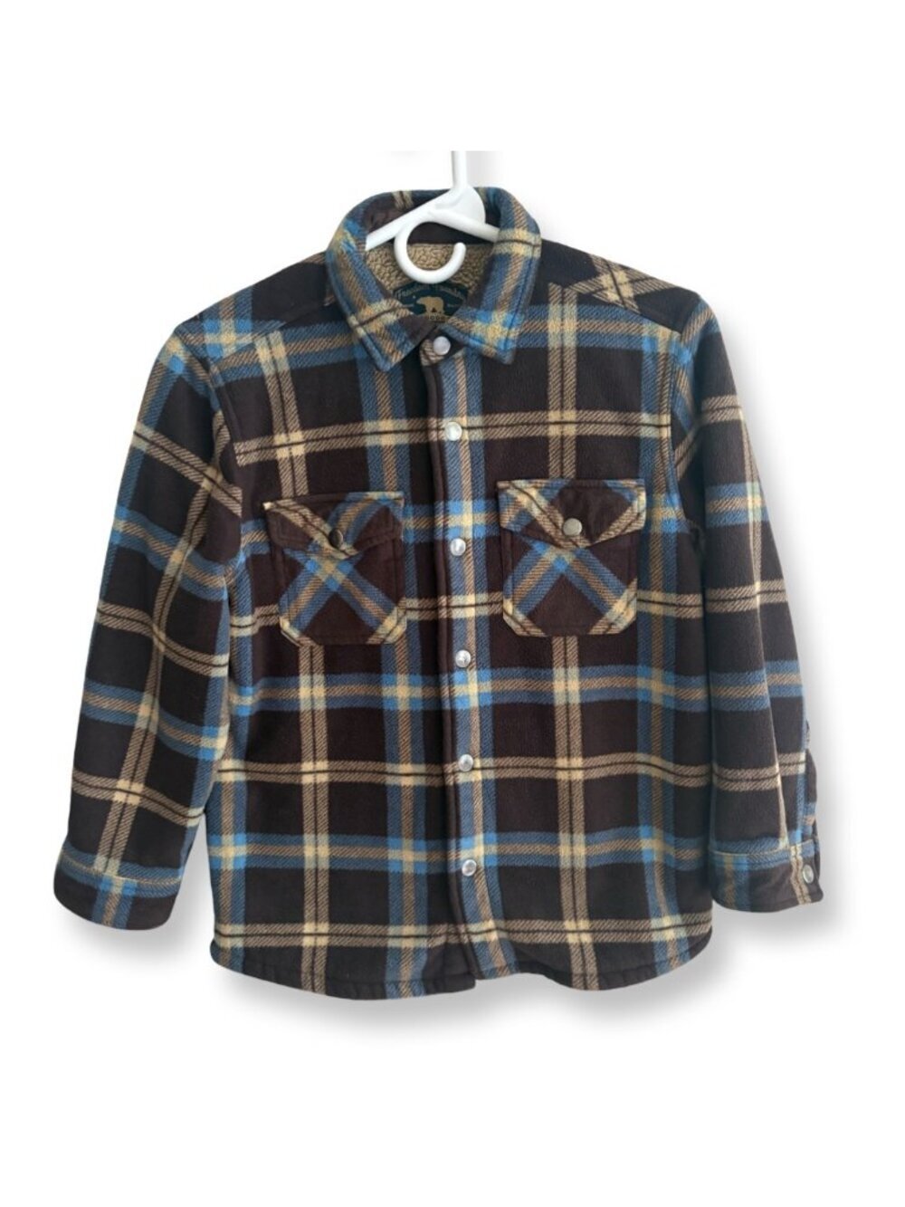 Freedom Foundry Boys Heavyweight Sherpa Lined Fleece Shirt Jacket Boys 10-12